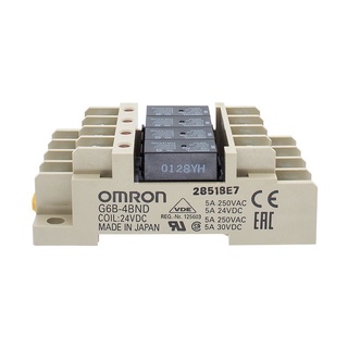 OMRON Omron รีเลย์ G6B-4BND รีเลย์โมดูล 24V 5v 12V