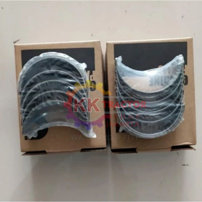 โลหะถนน pc200-7 std con rod แบริ่ง pc200-7 cummin