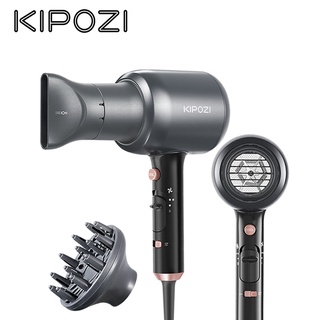 KIPOZI 5917 เครื่องเป่าผม ไอออนลบรุ่นใหม่ ไดร์เป่าผม ​ผมแห้งเร็ว