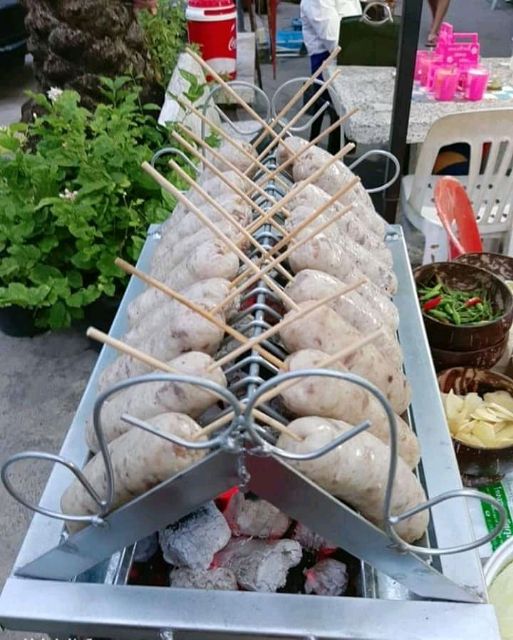 ไส้กรอกข้าวเนื้อ 10 ลูกحلال (บางรายทางร้านสุ่มให้ ได้ 15 ลูก) หนักเกือบๆ 2 กิโล อร่อยจีจี ส่งฟรี - รูปที่ 5