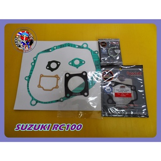 ปะเก็นเครื่องชุดใหญ่ SUZUKI RC100 Gasket Complete Set