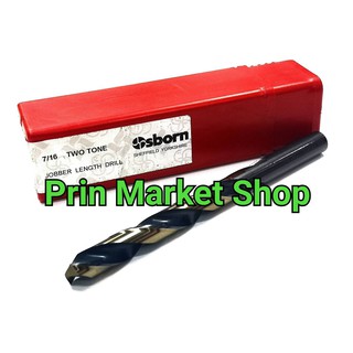 OSBORN ดอกสว่าน เจาะเหล็ก HSS - M2  ชนาด 11 mm และ 7/16 นิ้ว - 1 ดอก