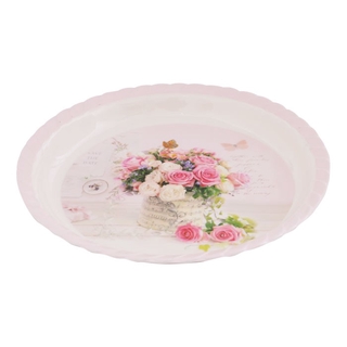 ราคาพิเศษ!! ถาดเมลามีนทรงกลม 35 ซม. Round Melamine Tray 35cm.