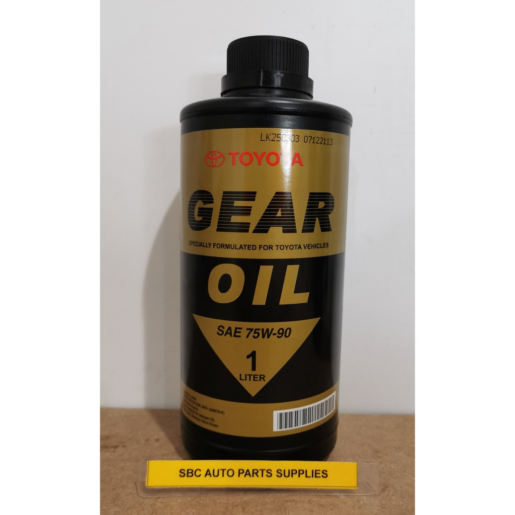 SBC AUTO - TOYOTA GEAR OIL SAE 75w-90 1LITER