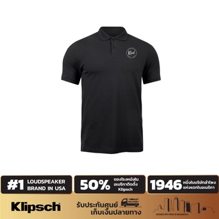 Klipsch เสื้อโปโล โลโก้ปัก Klipsch Heritage