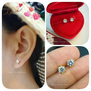 ต่างหู 0408 รุ่นขายดีค่ะ ราคาถูกที่สุดค่ะ ต่างหูเพชร ต่างหูน่ารัก ต่างหูทองไมครอน ต่างหูเกาหลี