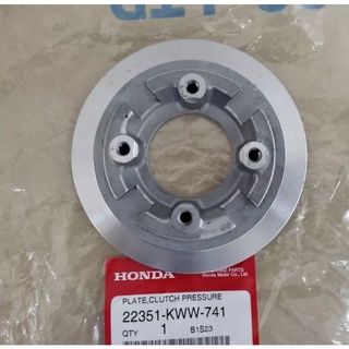 จานครัช/ชามครัช4ขา Honda Wave เวฟ110i CZ-i รุ่นสตาร์ทเท้า 📣อะไหล่แท้เบิกศูนย์ 💯 รหัสสินค้า 22351-KWW-741
