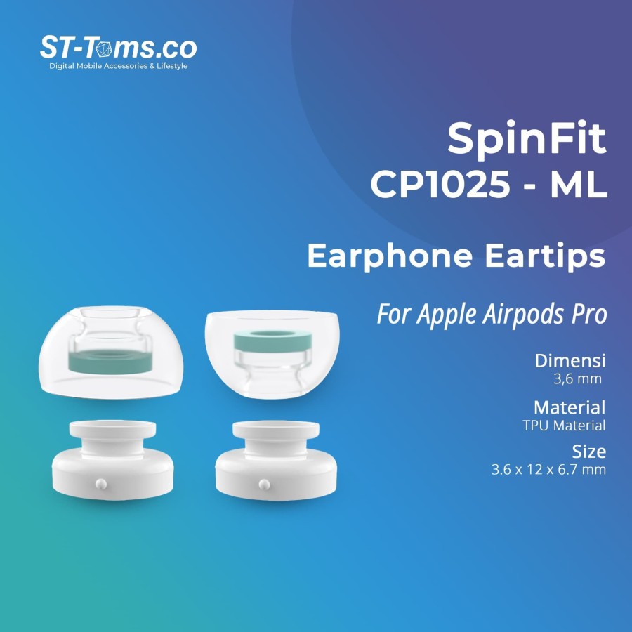 SpinFit CP1025 เปลี่ยนจุกหูฟัง Apple Airpods Pro