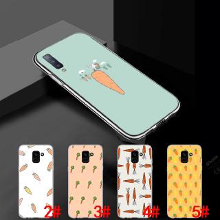 เคสโทรศัพท์สีใสพิมพ์ลายการ์ตูนแครอท samsung j 3 j 4 core j 5 2017 eu j 6 j 7 duo plus 27 q tpu