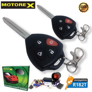 ✅ / MOTORE-X รีโมท + สัญญาณกันขโมย รุ่น R182T (TOYOTA)