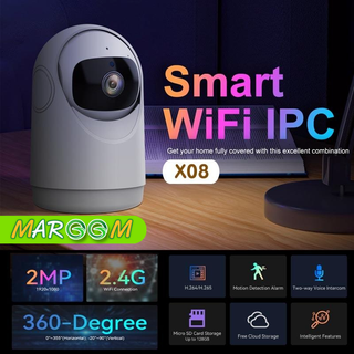 กล้องวงจรปิดไร้สาย IP CAMERA VICOHOME X08 มี WIFI ความชัด 2MP มีโหมดกลางคืนกล้องอินฟาเรด สื่อสารได้ 2 ทาง โต้ตอบได้