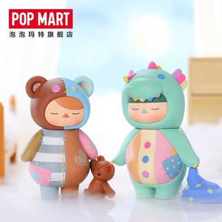 【ของแท้】Pucky Sleeping Babies Series กล่องสุ่มตุ๊กตาฟิกเกอร์ Popmart น่ารัก (พร้อมส่ง)