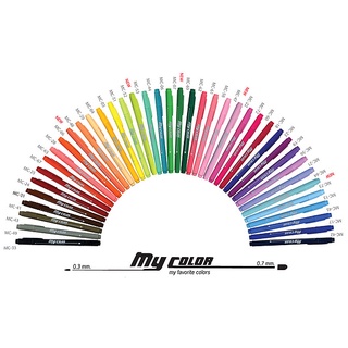 ปากกา  my color สีสด ราคาถูก