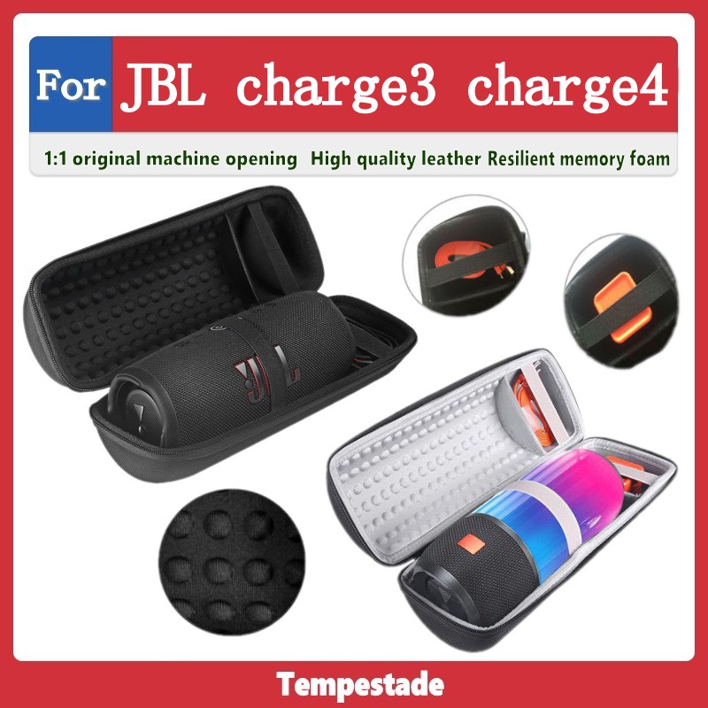 Tempestade กระเป๋าเคสป้องกัน สําหรับลําโพง JBL Charge5 Charge4 Charge3 pulse4