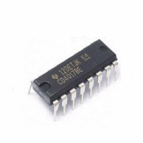 10pcs CD4017BE วงจรรวมวงจร CD4017 DIP16 IC chip