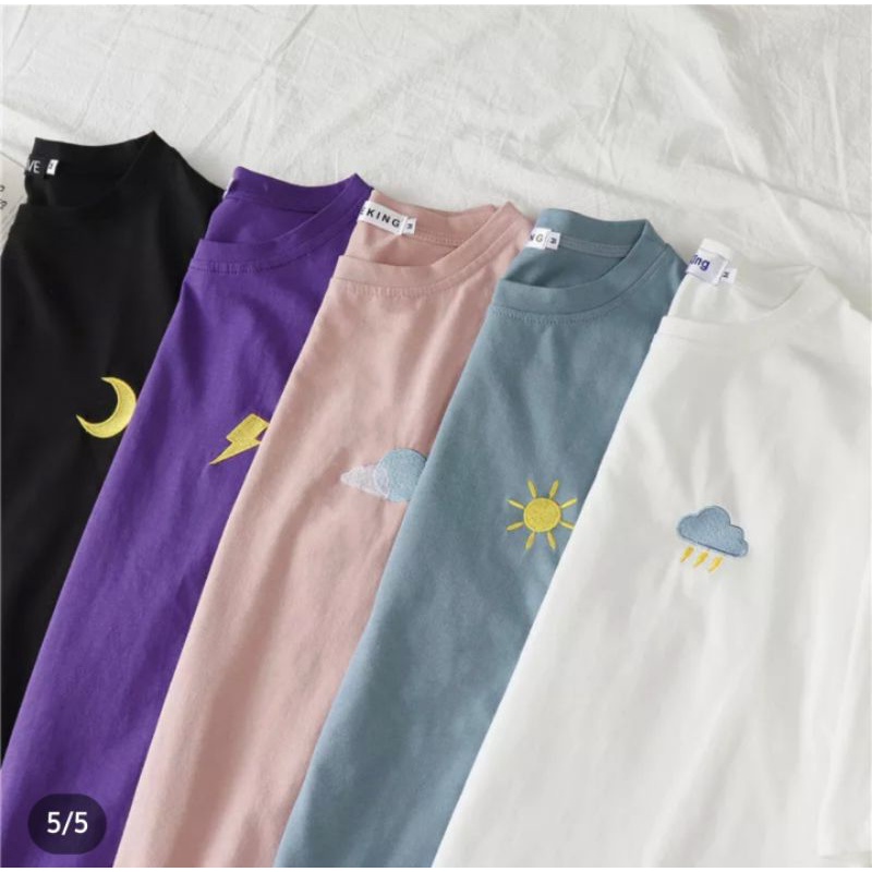 cosco เสื้อยืดลายปัก#8801