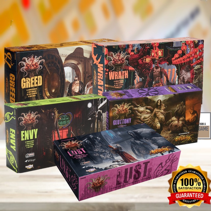 The Others: 7 Sins – Lust ,Envy ,Gluttony ,Wrath ,Greed  Expansion Boardgame [ของแท้]