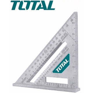 Total ฉากวัดองศา / ฉากวัดมุม  รุ่นTMT61201 Angle Square ฉาก วัดมุม วัดองศา tmt61201 โทเทล ไม้บันทัดสามเหลี่ยม ไม้บันทัด