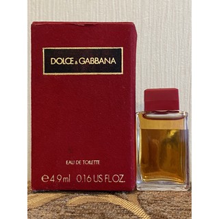 Dolce &amp; Gabbana Red 1992 Eau de Toilette 4.9 ml for women vintage