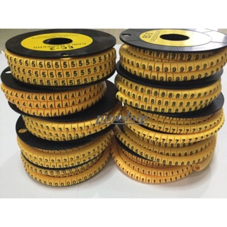 Cable Markers EC-2 เคเบิ้ลมาร์คเกอร์ มีเบอร์ 0-9 / A-Z