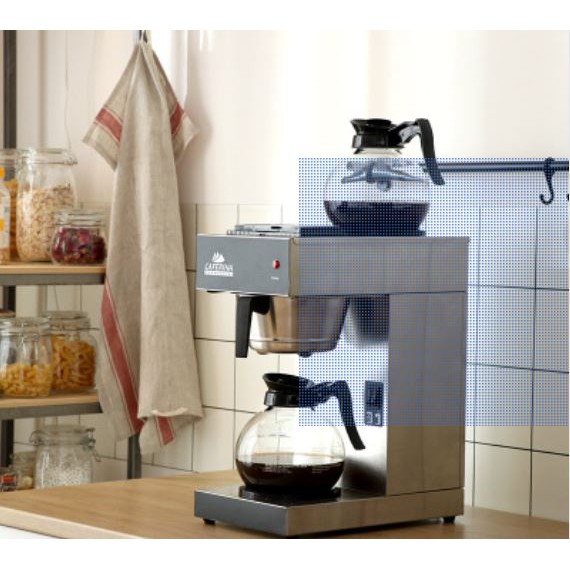 เครื่องต้มและอุ่นกาแฟ ทำกาแฟ และ อุ่นในเครื่องเดียวมีรูปแบบสวยงามทันสมัยน่าใช้ 1614-003 by ABBA