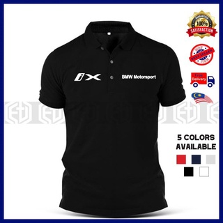 เสื้อยืดโปโลผ้าฝ้ายพิมพ์ลาย Baju Sulam Bmw Motorsport Ix I X Murah4Xl5Xl สําหรับผู้หญิงและผู้ชาย