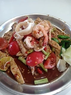 หมูยออุบลคีโต ไร้แป้งสูตรพริกไทยดำ แผ่นใหญ่480-500กรัม