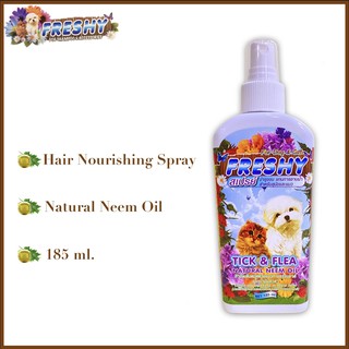 Freshy Natural Neem Oil Hair Nourishing Spray - สเปรย์บำรุงขนสกัดจากน้ำมันสะเดา