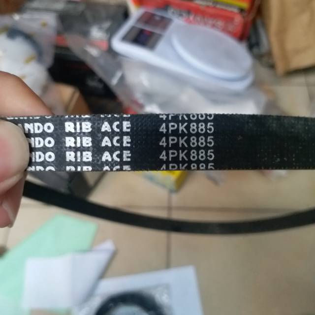 เข็มขัดพัดลม 4pk 885 ที่คาดผม