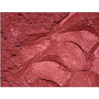 mica สีแดง pigment Ruby Red 30g  0001015 สินค้าเป็นวัตถุดิบเครื่องสำอาง