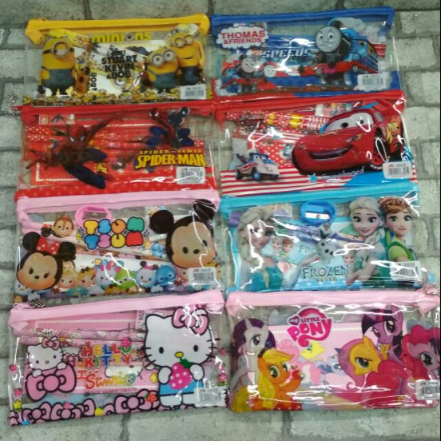 Pony,Hello Kitty,Minions,Spiderman,Cars,Frozen,Thomas Stroller Set