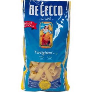 De Cecco Pasta Tortiglioni No23 500gm  De Cecco Pasta Tortiglioni No23 500gm