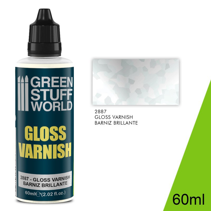 สีเคลือบชนิดด้าน สูตรน้ำ Gloss Varnish 60ml Ultramate ใช้ได้ทั้งกับ aribrush และ พู่กัน