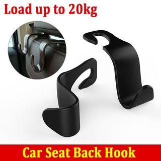 Foxwell ตะขอแขวนพนักพิงศีรษะ ด้านหลังรถยนต์ 1 ชิ้น Car Hook Storage