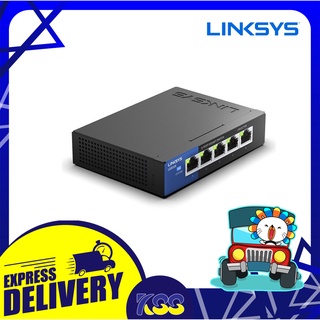 LINKSYS LGS105-AP Gigabit Switching Hub 5 Port รับประกันตลอดการใช้งาน