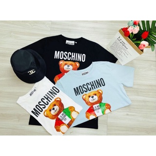 เสื้อยืดสกรีนMoschino แฟชั่น ชาย หญิง