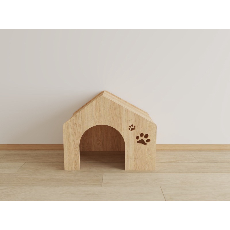 บ้านแมว บ้านน้องหมา ขนาด 600x400x500mm *ลูกค้าประกอบเอง* ราคา ถูกที่สุด ดีลบีเคเค