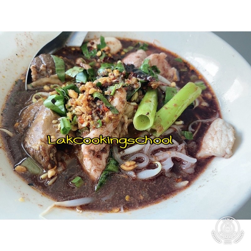 หัวเชื้อน้ำปรุงก๋วยเตี๋ยวเรืออยุธยาก๋วยเตี๋ยวหมูน้ำตกพร้อมปรุงชุดเล็กปรุงได้40ชามเล็กโรงเรียนสอนทำอาหารบ้านอาจารย์ลักษณ์