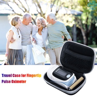 (H2106) Pulse Oximeter Travel Case กระเป๋าใส่เครื่องวัดออกซิเจนปลายนิ้ว ขนาดเล็ก มีซิป แบบพกพา สำหรับใส่เครื่องวัดออกซิเจนปลายนิ้ว