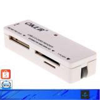 OKER การ์ดรีดเดอร์ All in one usb Card Reader 2.0 C-09 (White)