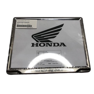 กรอบป้ายทะเบียน HONDA สแตนเลส