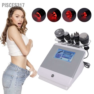 Pisces317 5 in 1 40KHz Cavitation Beauty Machine Negative Pressure Ultrasonic Fat Burning Body Slimming