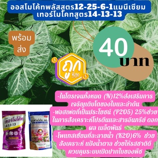 ออสโมโคสสูตร12-25-6-1แมนีเซียม เทอโมโค้ท สูตร14-13-13 ห่อละ40บาท