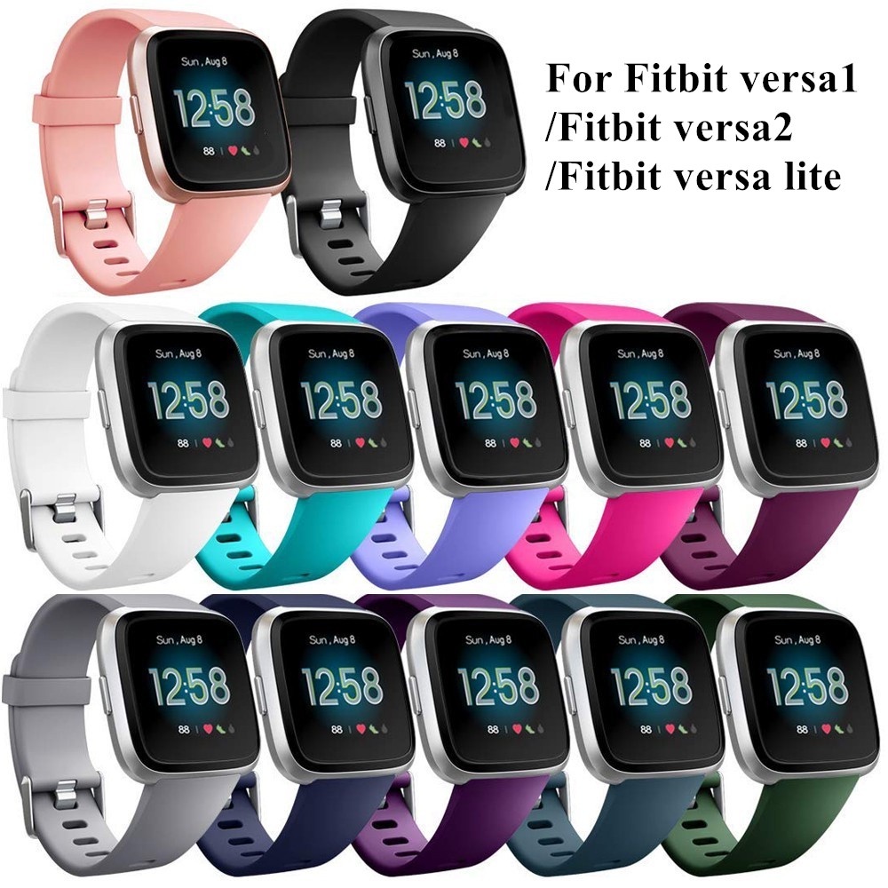 เปลี่ยน Fitbit Versa สายรัดข้อมือสายนาฬิกาสําหรับ Fitbit Versa Fitbit 2 Fitbit Versa Lite