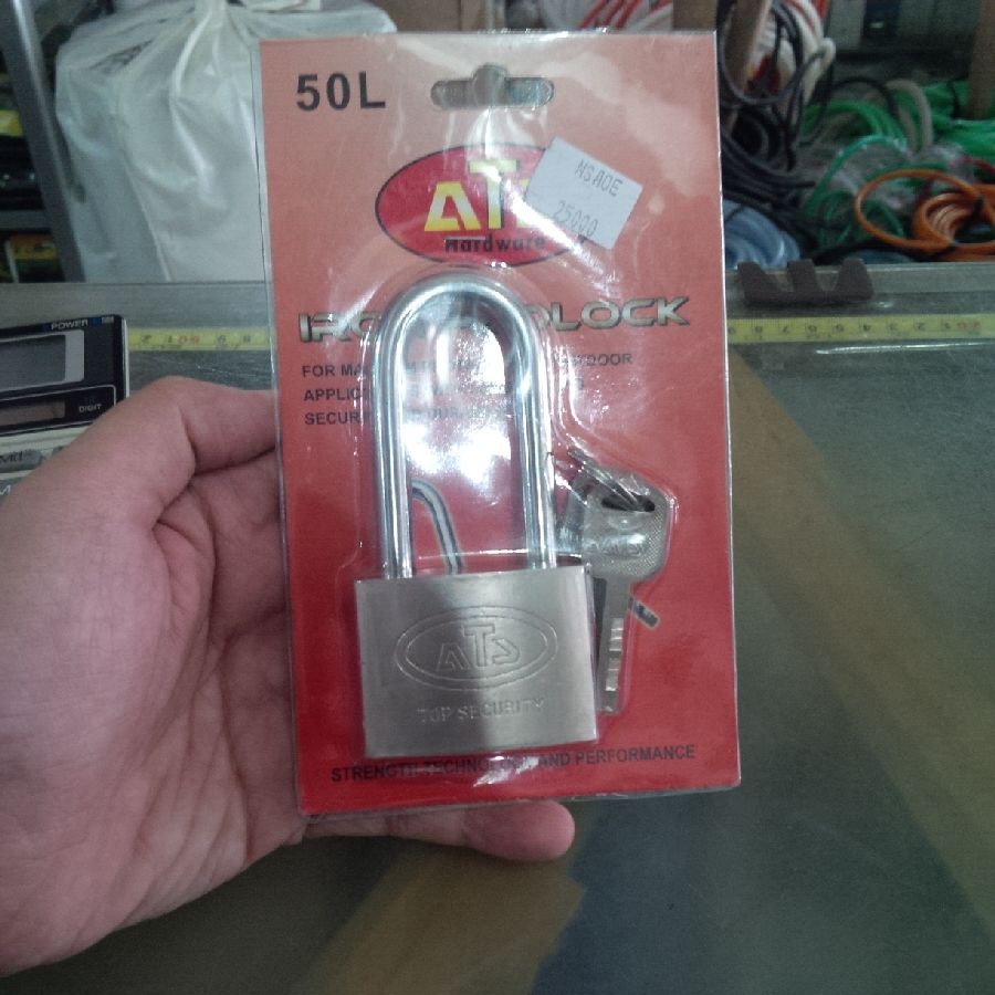 กุญแจยี่ห้อ ATS คอยาว 50mm และ 60mm ATS