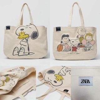 ⭐กระเป๋า snoopy zara รุ่นใหม่มีลาย 2 ด้าน