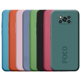 เคสโทรศัพท์มือถือซิลิโคนสําหรับ Xiaomi Poco X3 Nfc X3 Pro Gt 5G