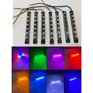 ไฟ6Dแป้นดำ แต่งรถ - DC-AC 12-24V (1ชิ้น)