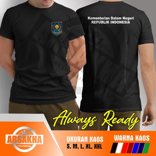 เสื้อยืด พิมพ์ลาย Ri Kemendagri Indonesian Republic State - Arsakha Clothi สไตล์อินโดนีเซีย