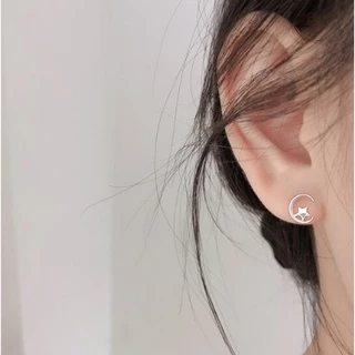 COCOJEWELRY เครื่องประดับ ต่างหูสตั๊ด เงิน 925 สไตล์เกาหลี สําหรับผู้หญิง